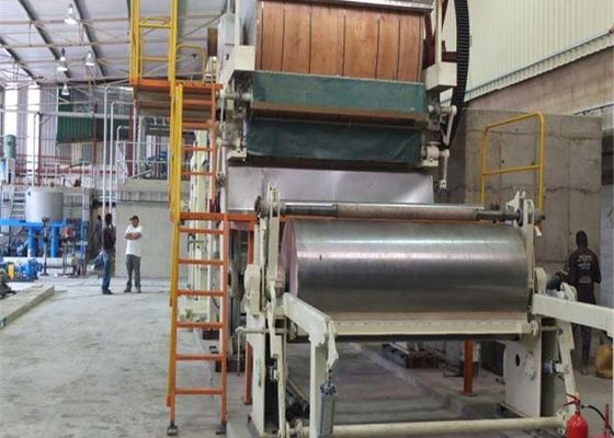 1880mm Type Small Toilet Paper Machine Fully Automatic 250m.Min 380V 50Hz