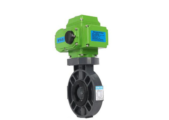 Loại ghế bằng thép carbon Van bướm điện 1.0mpa