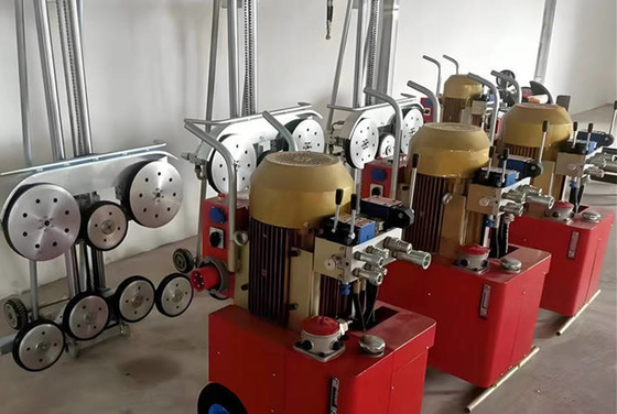 Tốc độ cao thủy lực cắt bê tông dây cưa cho đá và xây dựng