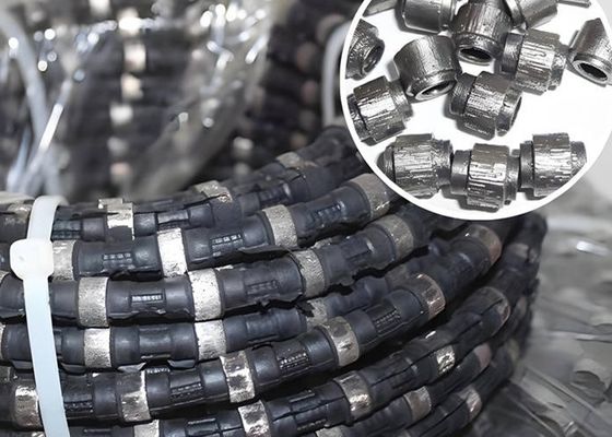 Vacuum Sintered Diamond Wire Saw Beads chống mài mòn cho Quarrying Granite Marble
