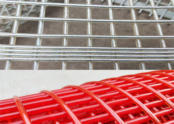 Lưới sàng khai thác phủ polyurethane (Lõi thép/S.S., Lỗ 2-25mm) – Không bị tắc/bít, Dễ dàng lắp đặt bằng móc kim loại/PU, Thay thế Ando Tufflex