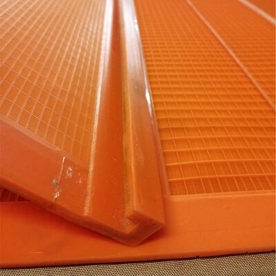 0.075mm khẩu độ cao chống mòn màn hình polyurethane với 6-12 tháng tuổi thọ cho sàng lọc tinh tế