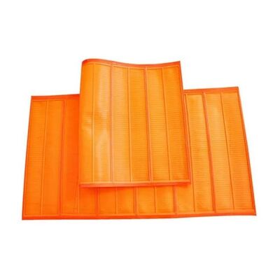 Màn hình mỏng PU tần số cao với khẩu độ 0,1mm 35% Khu vực mở cho Máy rung 1040x700mm