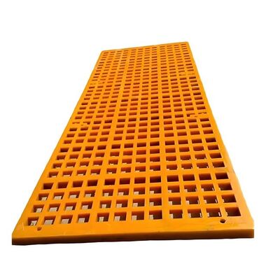 Bảng màn hình khử nước polyurethane để phục hồi cát mịn với 80 lưới và chống ăn mòn