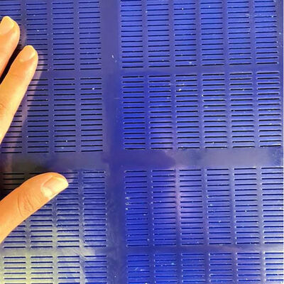 Kháng mòn cao Polyurethane Screen Mesh Linear Vibrating Sieve với kích thước khẩu độ tùy chỉnh và giảm tiếng ồn