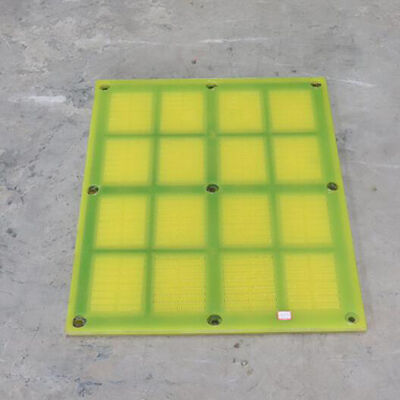 Tấm sàng polyurethane chống mài mòn cao với công nghệ chống tắc nghẽn và kích thước lỗ tùy chỉnh