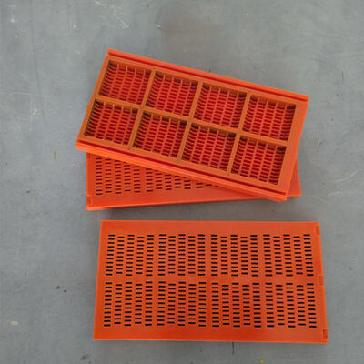 Máy lọc cát tuyến tính Polyurethane Screen Panel Dewatering Shaker Vibrating Screen