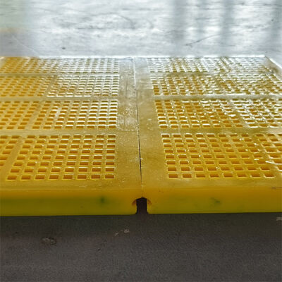 Lưới sàng polyurethane 2x2 với khả năng chống mài mòn cao và vận hành không tắc nghẽn cho sàng đá