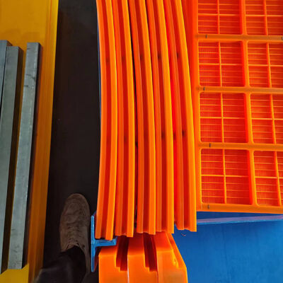 WS 85 Màn hình polyurethane mô-đun 600x600mm chống tắc nghẽn cho xử lý dung nhựa mỏ than