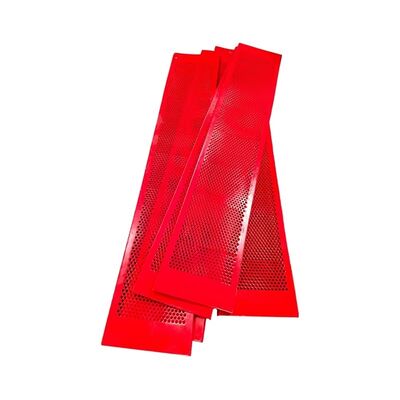 Polyurethane Flip-Flop Screen Mesh với khẩu độ 8mm và chiều rộng 300mm để xử lý quặng ướt hiệu quả