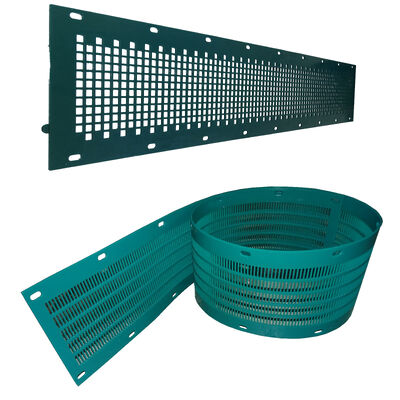 1.25m Chiều rộng 5-12mm Độ dày chống mòn PU Flip-Flop Screen cho phân tách bột hóa học