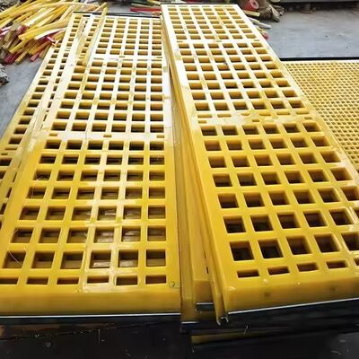 30mm Độ dày cao chống mòn tấm màn hình polyurethane cho xử lý quặng kẽm