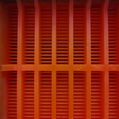 Ống mền màn hình polyurethane 40mm cho khai thác mỏ với đường kính dây 1,5mm và chống mòn cao