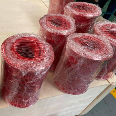 Tấm màn lật PU chống ăn mòn, chống mài mòn với lỗ 10mm cho ngành luyện kim