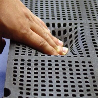 Chế độ lọc 60 * 12mm Panels màn hình cao su thay thế Multotec cho ngành công nghiệp khai thác mỏ