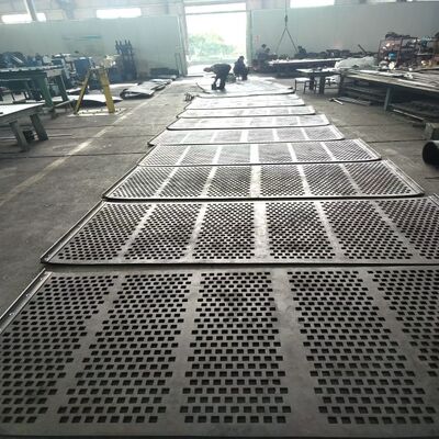 60*20mm Tấm sàng cao su mô-đun hiệu suất cao cho ứng dụng sàng rung khai thác mỏ