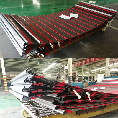 Polyurethane tự làm sạch màn hình lưới với Stainless Steel Wire Mesh + PU Strip và kích thước lỗ điều chỉnh cho khai thác mỏ và ứng dụng công nghiệp