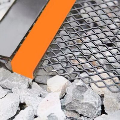 Lưới sàng harp tự làm sạch bằng thép không gỉ với khe hở 4mm-25mm để sàng cát khô và kích thước lỗ có thể điều chỉnh