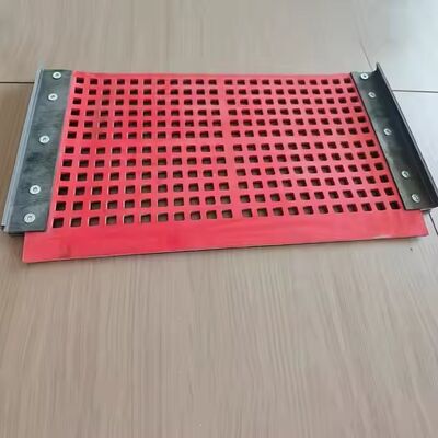Thảm cao chống mài hình tròn cao su cho sàng lọc khô và tự làm sạch
