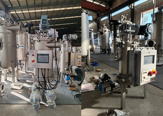 Vỏ bộ lọc tự làm sạch tự động cho bộ lọc công nghiệp