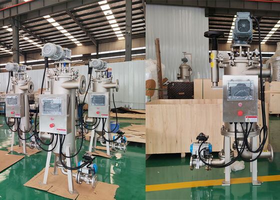 Vỏ bộ lọc tự làm sạch hoàn toàn tự động