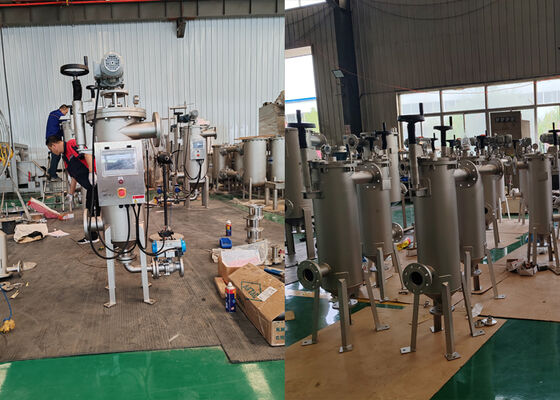 Bộ lọc tự làm sạch bên ngoài tự động cho các sản phẩm nhớt