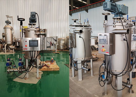Bộ lọc tự làm sạch máy cạo bên ngoài có thể hoạt động liên tục