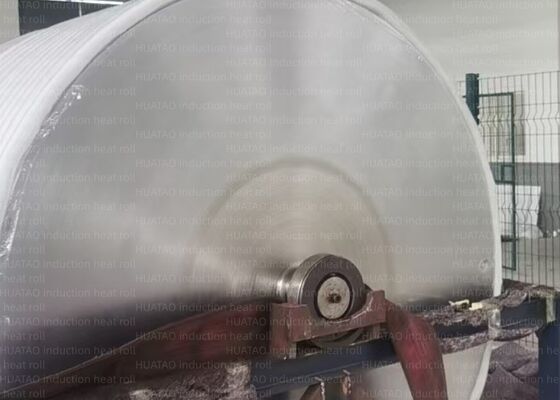 Mạ Chrome cứng Hoàn thiện gương Con lăn sưởi ấm cảm ứng điện từ Tốc độ tuyến tính Tối đa 1000mmin Áp suất tuyến tính Tối đa 400kNm