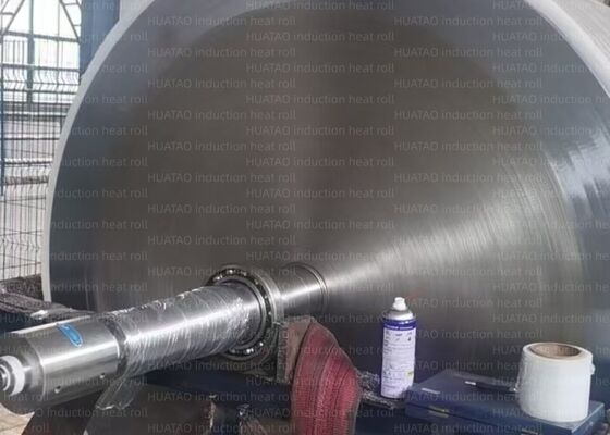 Tốc độ tuyến tính tối đa 1000mmin tối đa 1000mmin Calender Roller điện từ cảm ứng sưởi ấm Dimension: 1000 đến 1500mm Với L1000 đến 3000mm