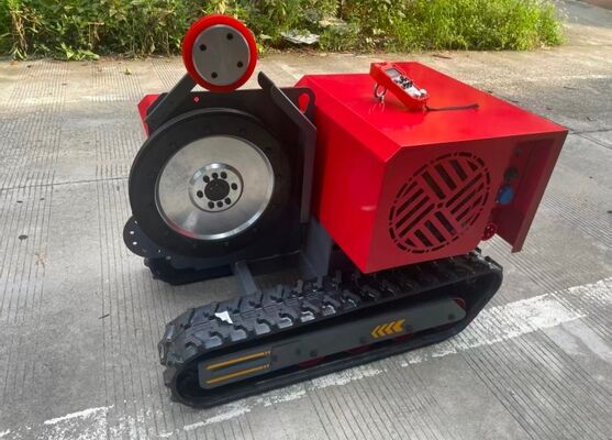 Máy cưa dây bánh xích chuyển đổi tần số kép 22kw để cắt đá bê tông
