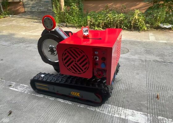 Máy cưa dây bánh xích mạnh mẽ tự hành 37kw để cắt tĩnh không phá hủy