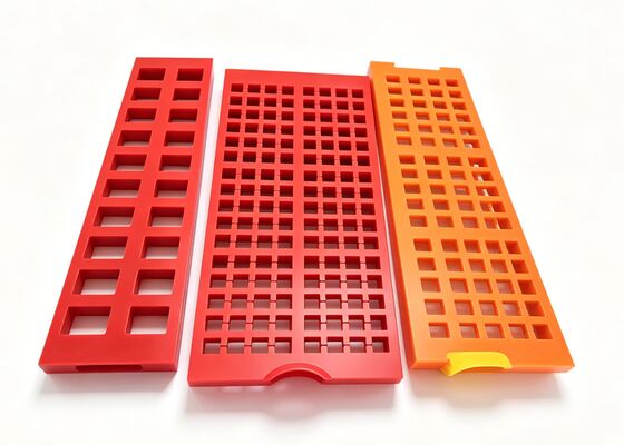 Bảng lọc polyurethane bền cao cho các hoạt động khai thác đá granit và đá cốt