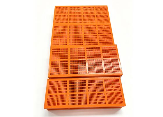 Bảng mô-đun polyurethane với các bộ buộc ghim đòn búa cho boong thiết bị khai thác mỏ