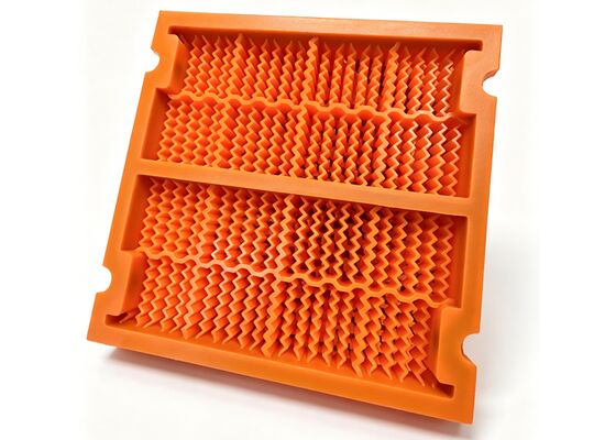 Bảng điều khiển màn hình Polyurethane chống mài mòn màu đỏ để sàng lọc máy khai thác