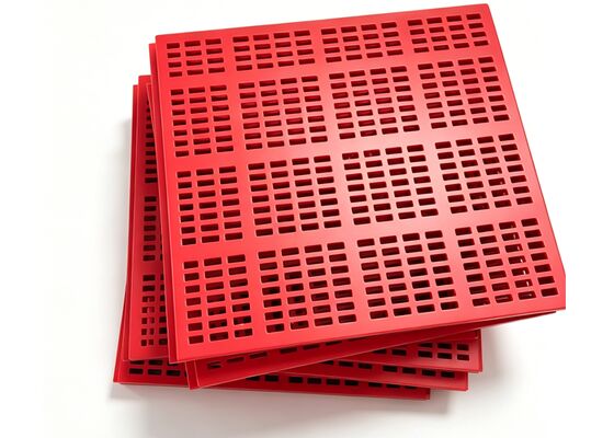 Màn hình sàng uốn cong Polyurethane công suất cao để xử lý bùn cấp liệu trọng lực