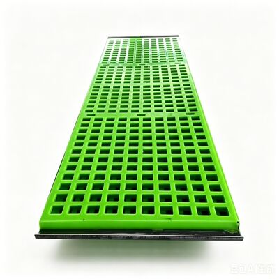 Màng màn hình polyurethane khẩu độ mịn cho nhà máy rửa cát thủy tinh phục hồi