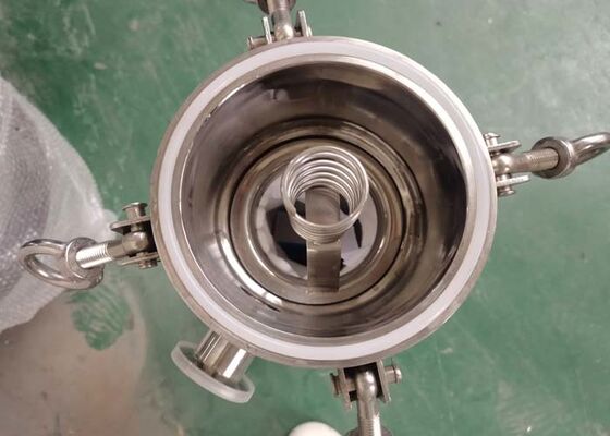 Bộ lọc bằng thép không gỉ túi đơn công nghiệp cho ngành công nghiệp chiết rót