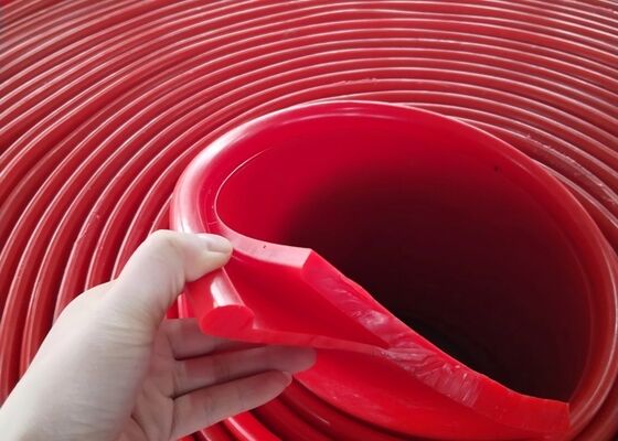 Hệ thống băng tải mỏ đá chống mài mòn PU có độ đàn hồi cao