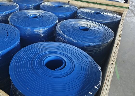 PU conveyor skirting board cao chống mài mòn chống bụi sử dụng conveyor tổng hợp