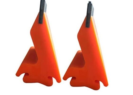 Đường dây chuyền vận chuyển PU Scraper Orange Blade Heavy Duty Bulk Material Handling Sử dụng