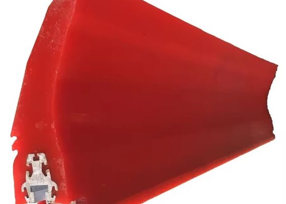 Vành dây chuyền vận chuyển Máy quét chính Blade polyurethane cho dây chuyền vận chuyển xử lý than