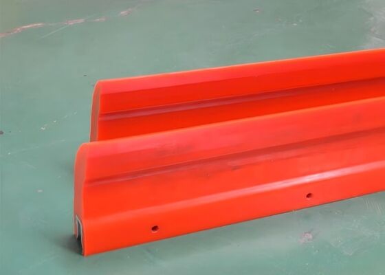 Máy lọc dây chuyền vận chuyển chất lượng cao PU Blade Yellow Mining Equipment Accessory
