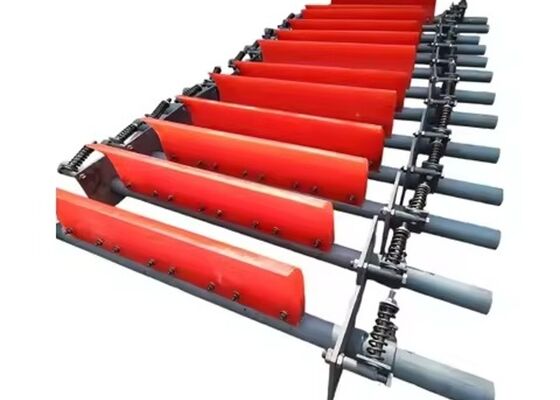 Vành băng chuyền Máy làm sạch thứ cấp PU Blade Thiết kế chống mòn cao