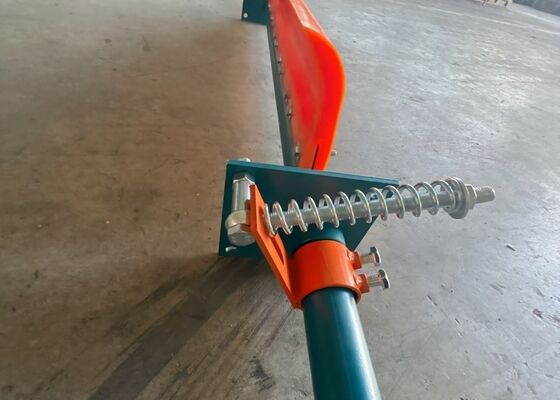 Polyurethane Belt Cleaner Scraper thứ cấp Blue PU Blade High Wear Resistance Conveyor