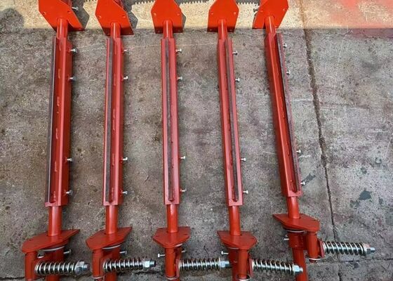 Polyurethane Belt Cleaner Scraper thứ cấp Blue PU Blade High Wear Resistance Conveyor