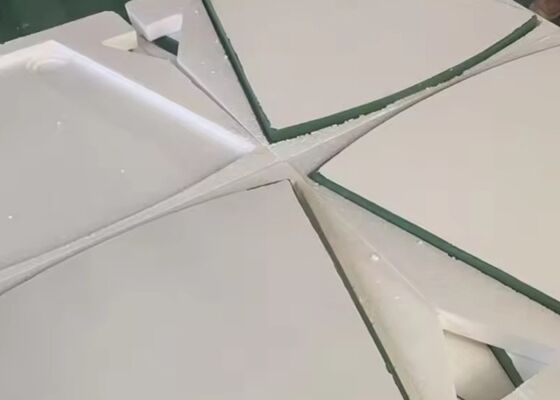 Tấm lọc gốm Kích thước lỗ đồng đều Thiết bị tách bùn có độ chính xác cao