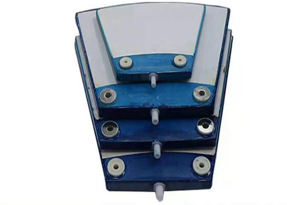 Industrial Ceramic Filter Plate Alumina Base 1 to 10 Micron Pore Chemical Filtration System