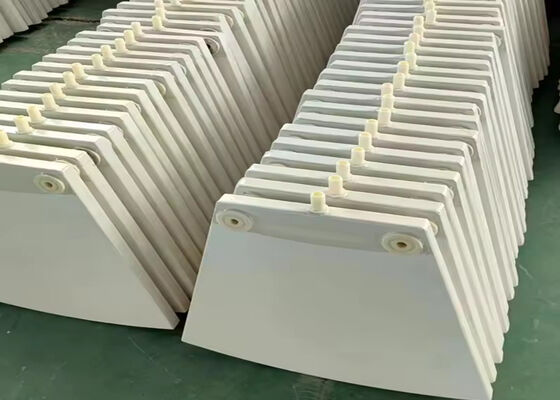 Bảng lọc gốm Độ ổn định cao Cấu trúc vi lỗ Công nghiệp hóa học lọc