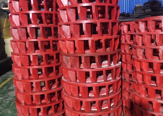 Máy phao khai thác mỏ Rotor Stator Assembly Polyurethane Wear Resistant Yellow Slurry Mixing Parts