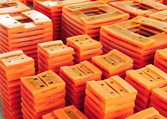 Máy phân loại xoắn ốc Giày polyurethane Đỏ Thời gian sử dụng dài Lợi ích khoáng chất Phần đeo